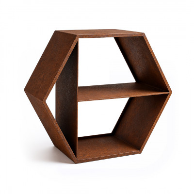 Stojan na drevo - corten