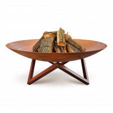 Záhradné ohnisko Corten s podstavcom, 70 cm Záhradné ohnisko Corten s podstavcom, 70 cm